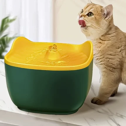 آبخوری اتوماتیک واترفال گربه و سگ با طرح گربه ۲.۵ لیتری
