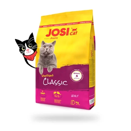 غذای خشک گربه عقیم شده جوسی کت کلاسیک