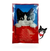پوچ گربه فلیکس با طعم گوشت گاو ژله ای 85 گرم