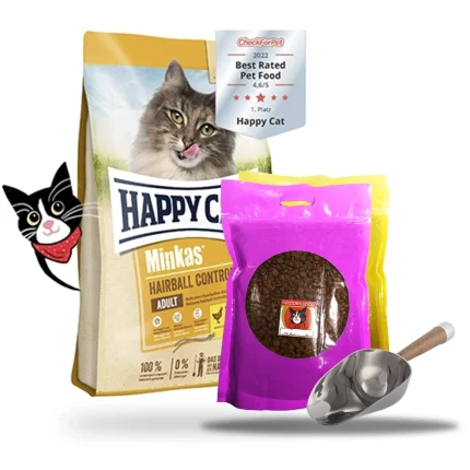 غذای خشک گربه مینکاس هربال هپی کت (کیلویی)
