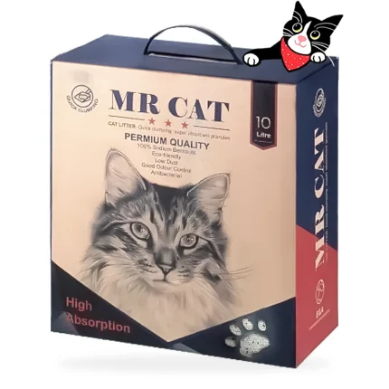 Mr Cat cat litter 8 kilo (baby powder)