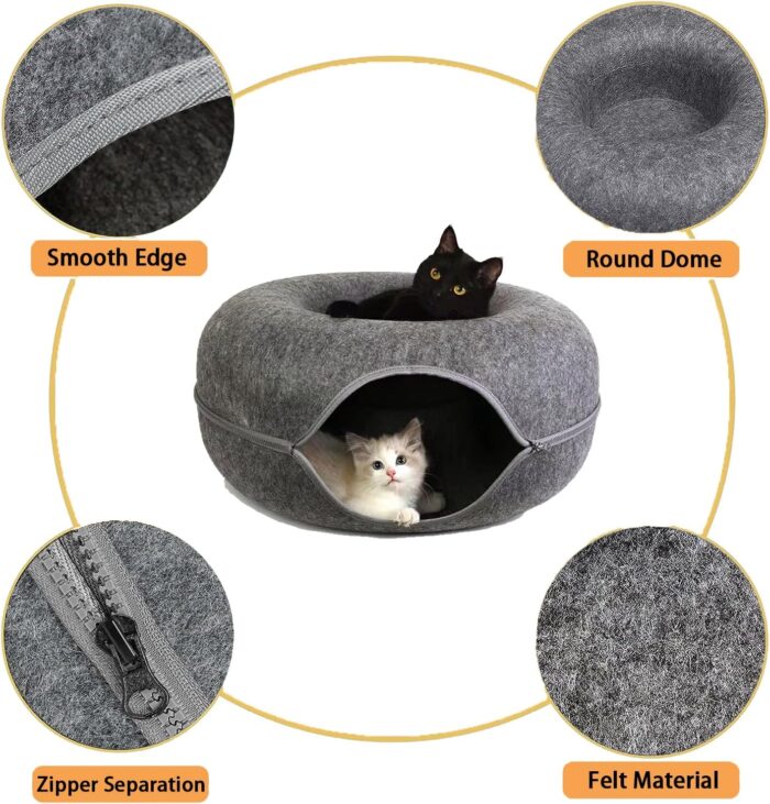 تونل و جای خواب زیپی گربه - Cat tunnel and zipper sleeping place