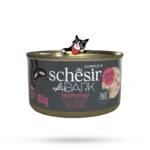 کنسرو گربه پته شسیر با طعم مرغ و گوشت - Schesir pate chicken with Beef