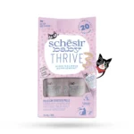 بستنی خمیری بچه گربه شسیر طعم مرغ و جگر - Schesir Serlock kitten chicken & liver