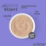 پوچ گربه شسیر با طعم مرغ و اردک در موس - Schesir cat pouch Chicken With Duck in mousse